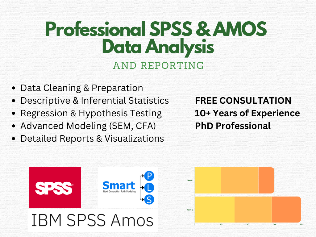 professional spss amos smartpls data analysis