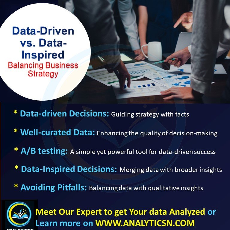 Data-Driven vs. Data-inspired Decision making in Business - analyticsn