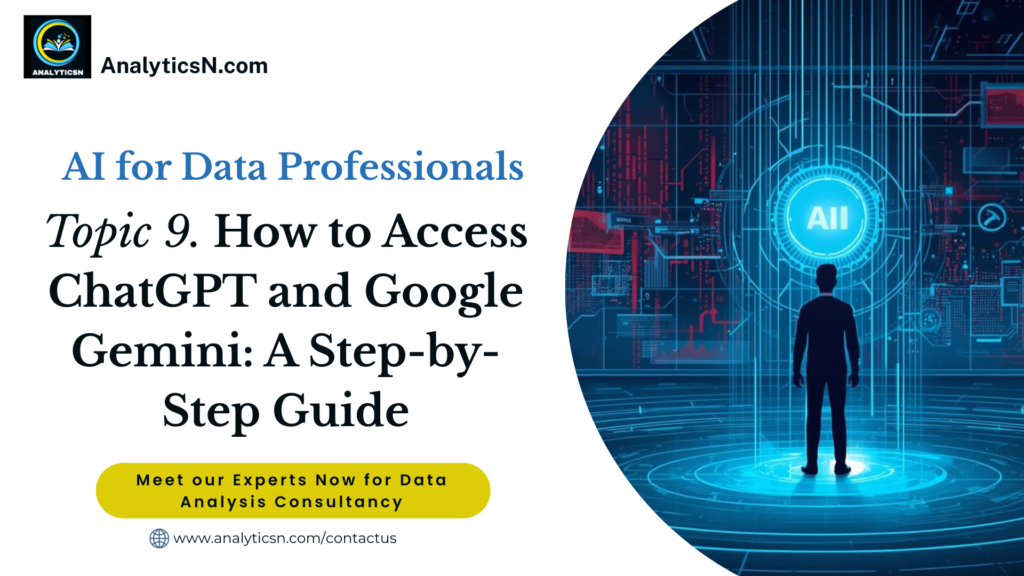 Analyticsn Learn how to access ChatGPT and Google Gemini for free. This step-by-step beginner guide explains sign-up, requirements, and how to start using today’s most popular AI tools. Learn how to access ChatGPT and Google Gemini for free. This step-by-step beginner guide explains sign-up, requirements, and how to start using today’s most popular AI tools. 